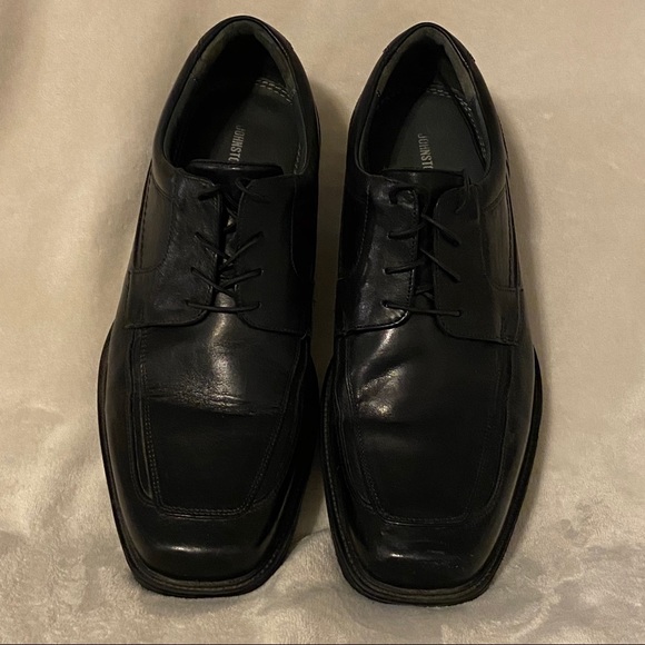 Johnston & Murphy Other - Johnston & Murphy Black Leather Shoes Size 11.5